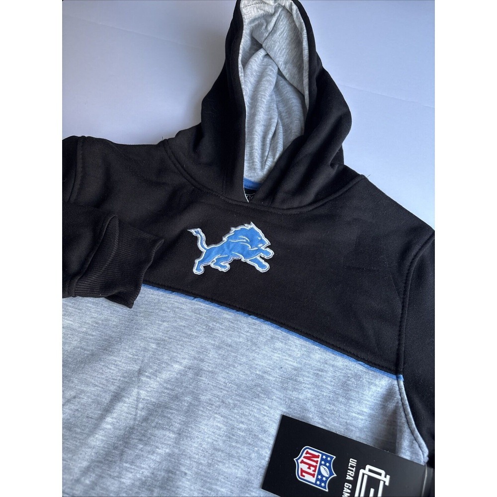 Detroit Lions Official Team Apparel Boy's Hoodie/Sweatpants Set‎ Large 14-16